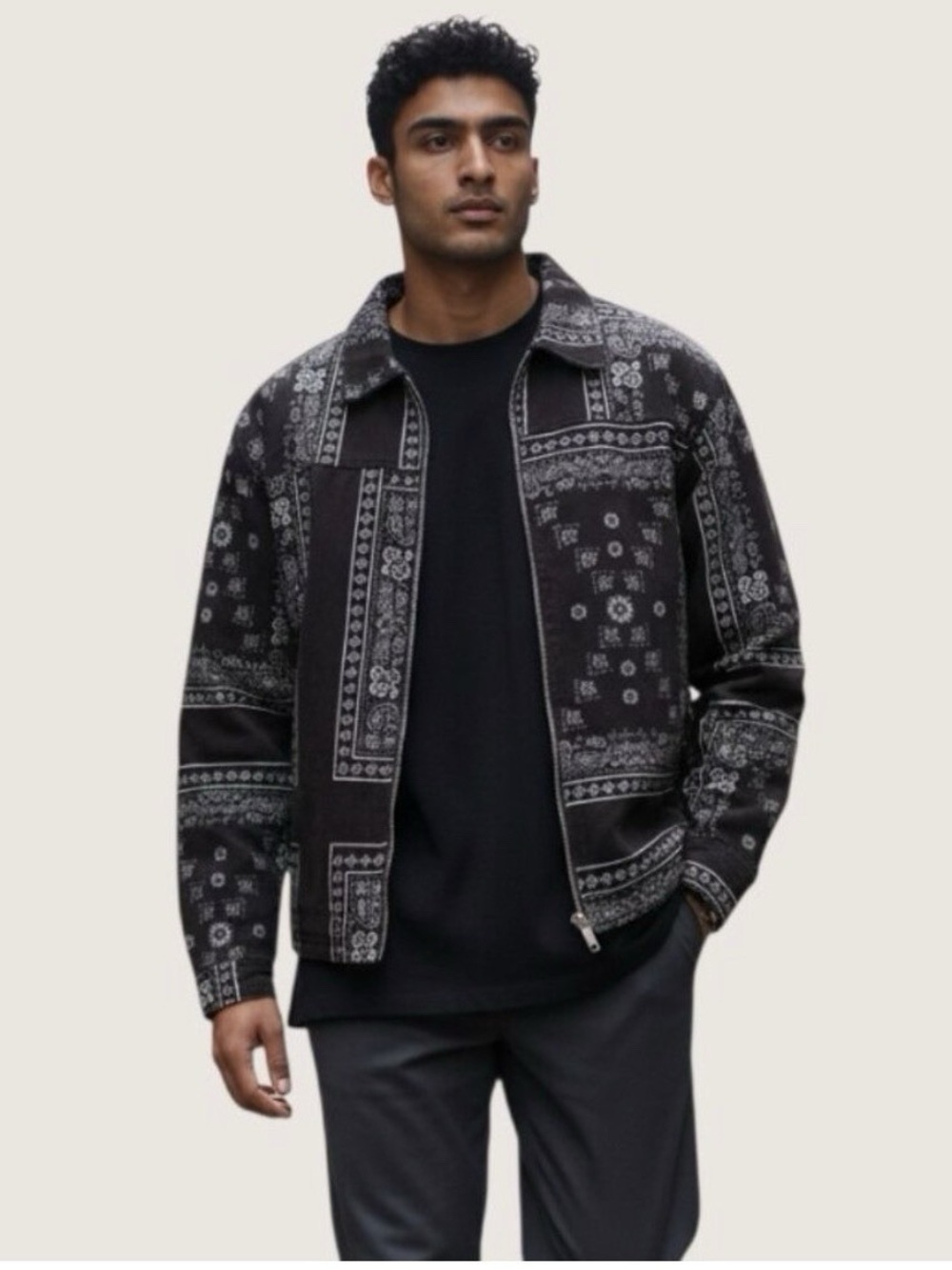 ZARA Men’s Bomber Jacket